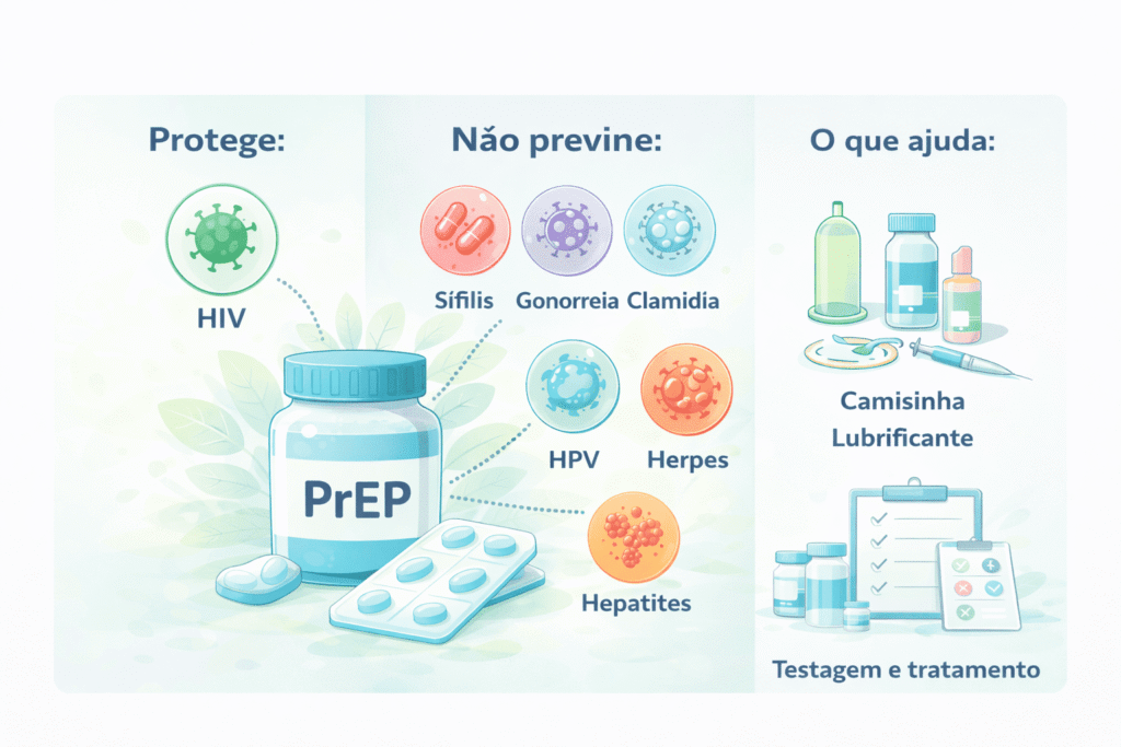 PrEP protege contra quais ISTs ? 8 prep protege do quecompr