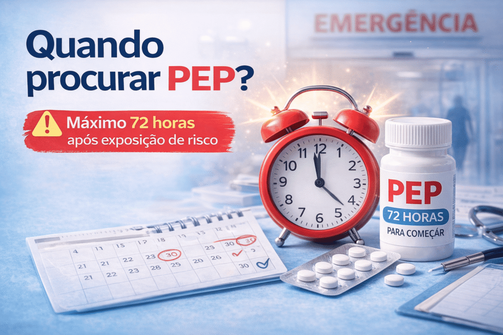 Tive uma relação sem camisinha: como procurar PEP? 7 PEP