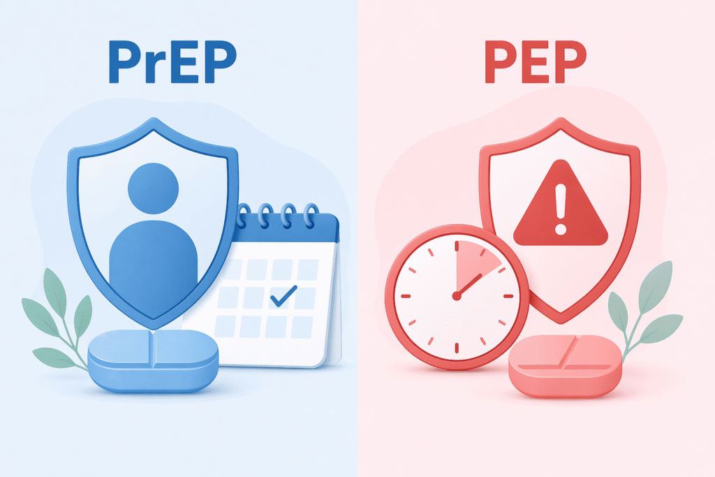 Qual a diferença entre PEP e PrEP? 6 PEP e PrEP